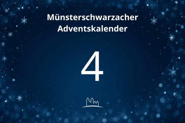 Das vierte Türchen des Münsterschwarzacher Adventkalenders