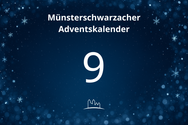 Das neunte Türchen des Münsterschwarzacher Adventkalenders