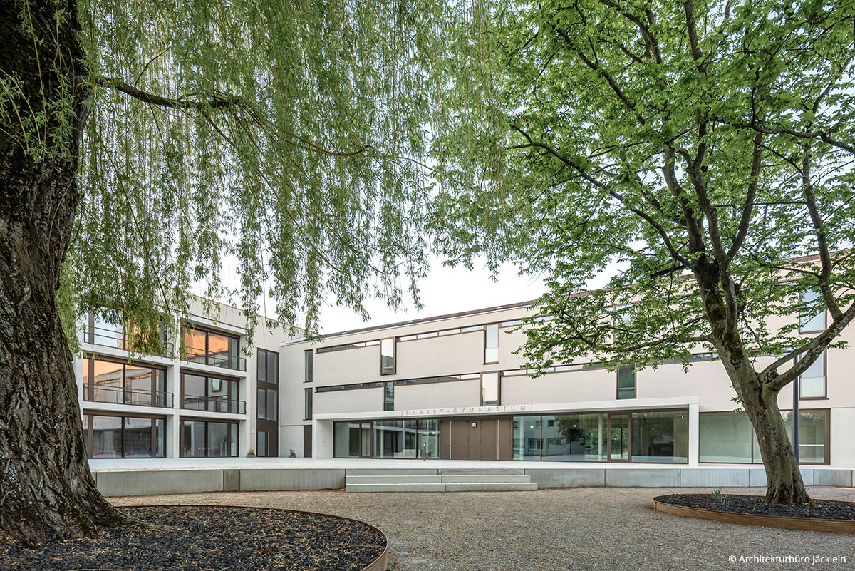 Außenaufnahme Egbert-Gymnasium