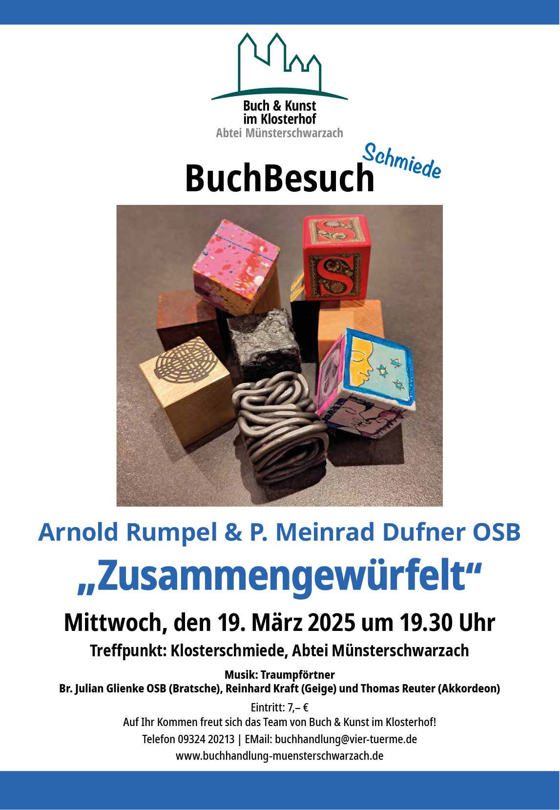 BuchBesuch 19 03 Zusammengewuerfelt